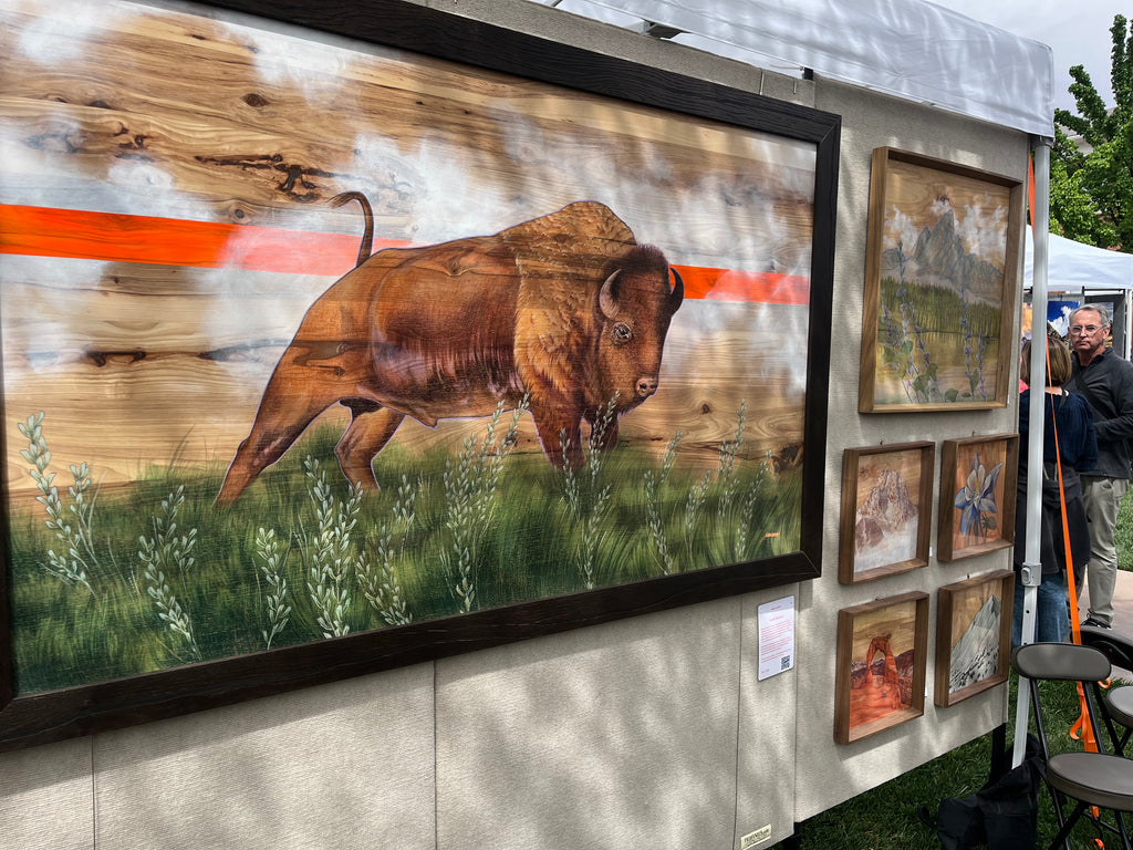 Neon Horizon – Original Artwork