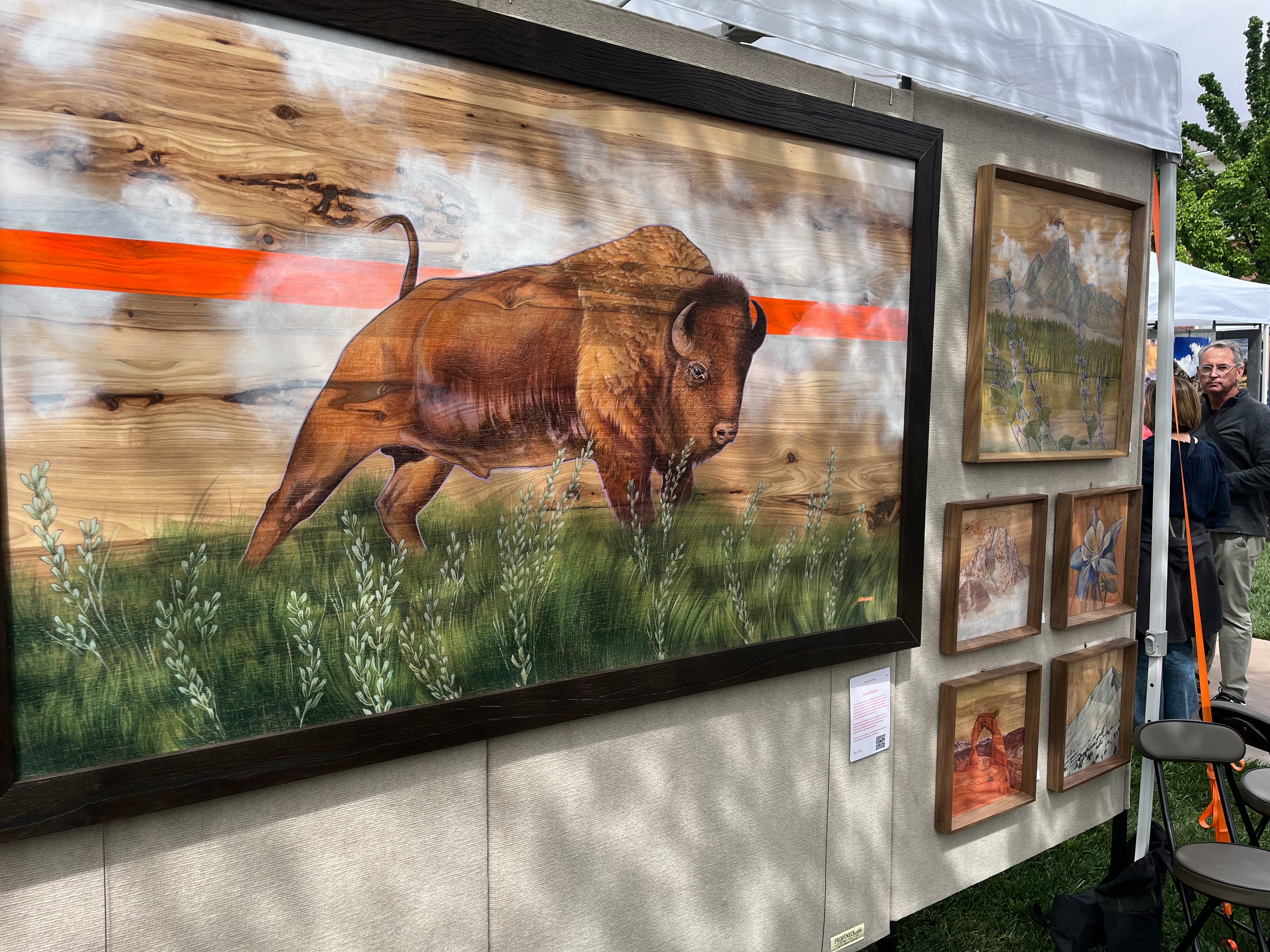 Neon Horizon – Original Artwork