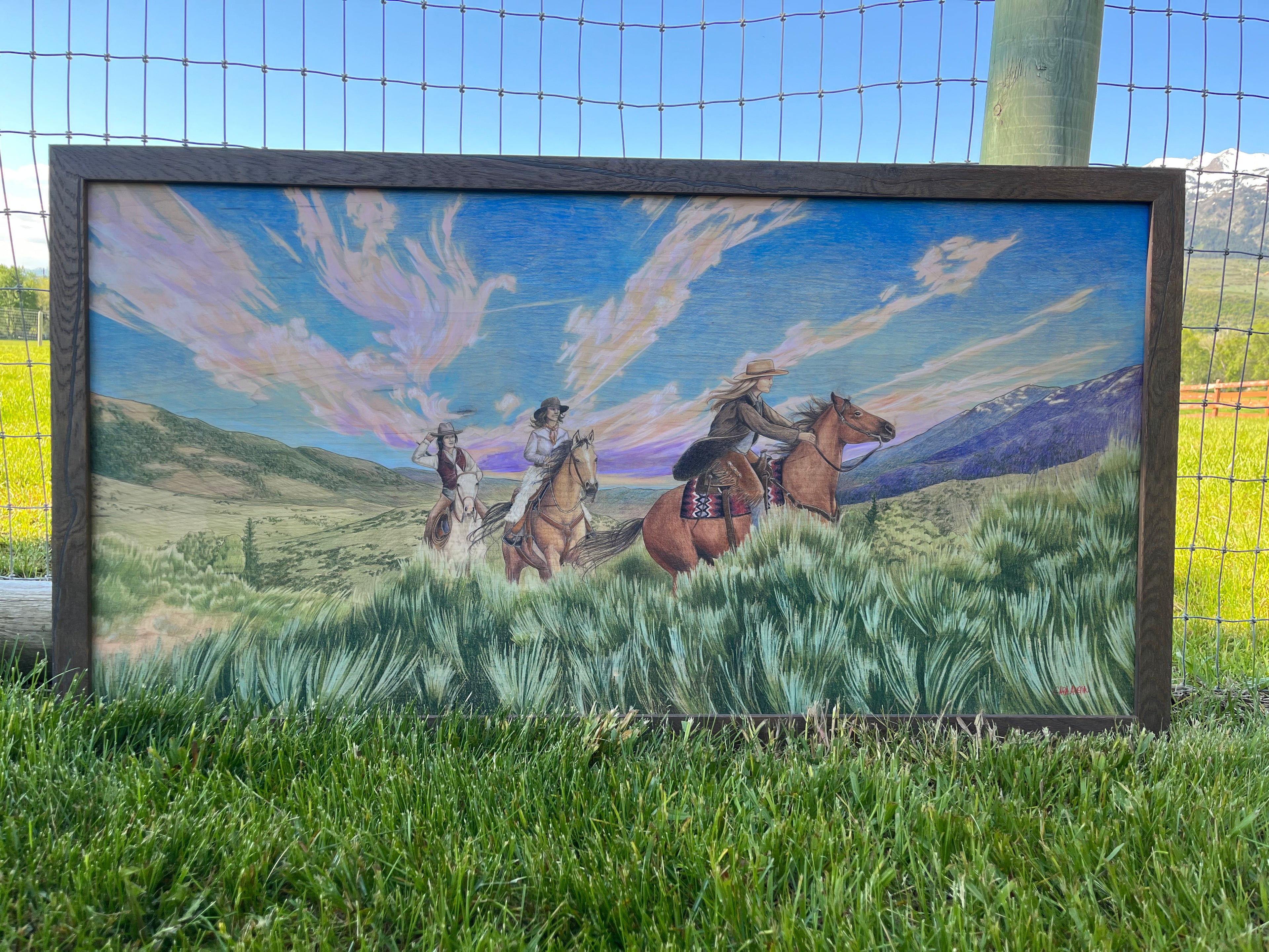 Sunset Ride - Original