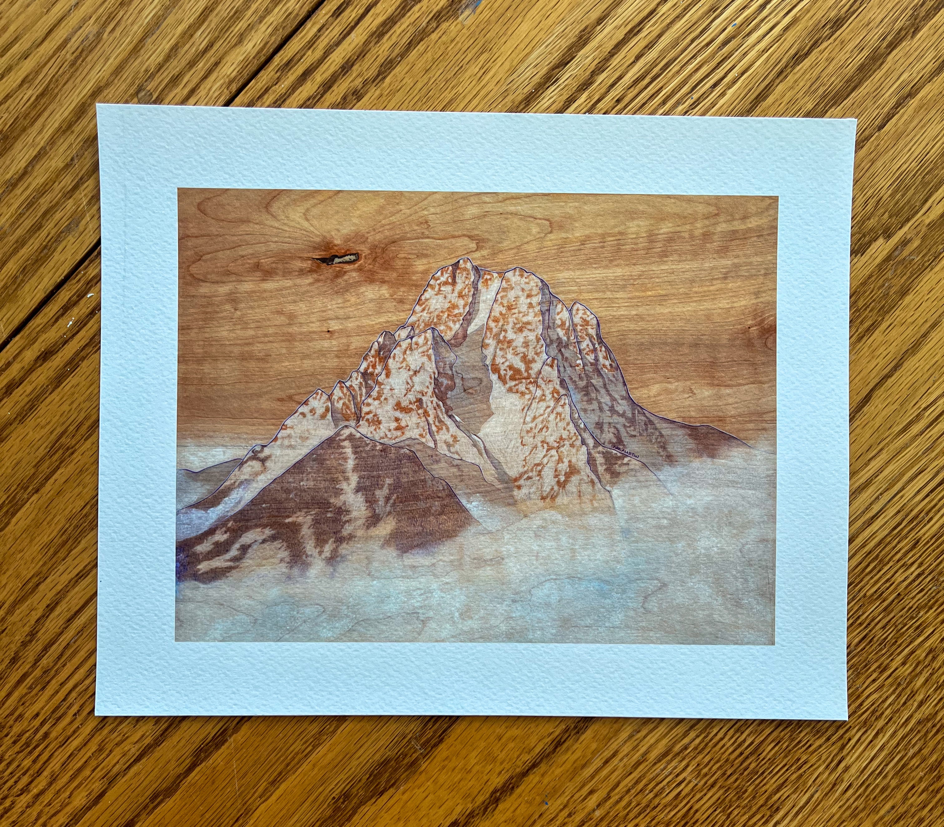 Mount Moran Giclee Print