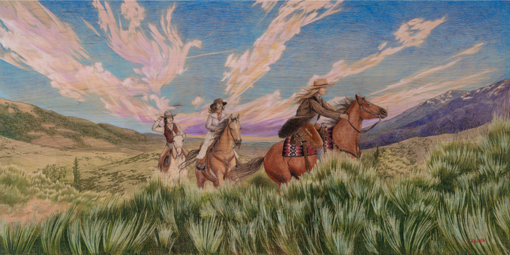 Sunset Ride - Original